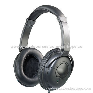 Aircraft active noise reduction headset